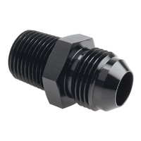 Raceworks Fitting AN-10 Male Flare To NPT 1/2'' Straight RWF-816-10BK