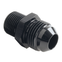 Raceworks Fitting Male Flare AN-8 To Male BSPP 1/4'' RWF-817-08-04BK