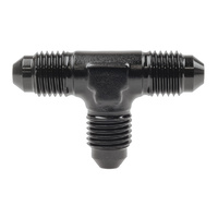 Raceworks Fitting Tee/ Flare AN-4 RWF-824-04BK