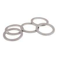 Raceworks Fitting Aluminium Washers AN-6 Id14.4mm od20.3mm t1.5mm 5-Pack RWF-901-06