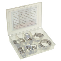 Raceworks Fitting Aluminium Washer Kit 10 Of Each Size AN-3 To AN-16 RWF-901-KIT
