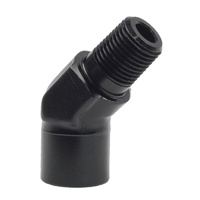 Raceworks Fitting 1/8"´?¢ NPT 45Deg Female-Male Elbow RWF-915-02BK