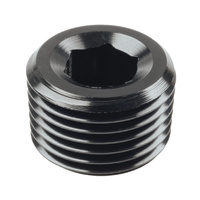 Raceworks Fitting NPT Plug 1/2'' RWF-932-08BK