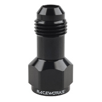 Raceworks Fitting AN-4 Female To Male Extension RWF-952-04BK