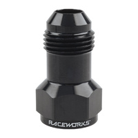 Raceworks Fitting AN-12 Female To Male Extension RWF-952-12BK