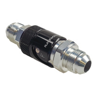 Raceworks Aluminium Quick Release AN-4 Fittings AN-3 Body (Brake Fluid Use) RWF-QR101-04BBK