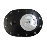 Saldana Racing Flush Cap & Plate Assembly 12 Hole Top Plate With Roll Over Valve