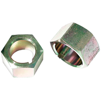 Proform Crank Turning Nut Steel Gold Iridited For Chevrolet Small Block Each