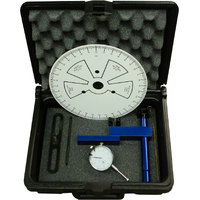 Proform Camshaft Degree Wheel Heads-Off Aluminium 9.000 in. Diameter Black Plastic Case Kit