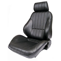 Procar Seat Rally Series Black Vinyl Left