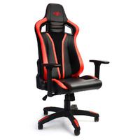SAAS Executive Office Chair Black with Red Accents Gaming SC9011