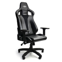 SAAS Executive Office Chair Black with Carbon Accents Gaming SC9012