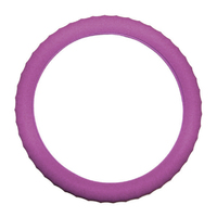 FLOURO STEERING WHEEL COVER PINK