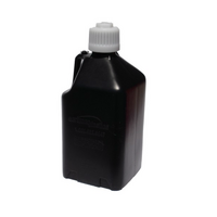 Scribner 5 Gallon (18.9L) Square Utility Jug Black 9.5" x 9.5" x 21"