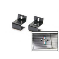 Scott Drake Classic Grille Emblem Bracket Billet Grille Emblem Mounting Clips 1964-1973 for Ford Mustang Billet Grille Emblem Mounting Clips Each