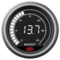 SAAS Boost Gauge Diesel 0-30psi 52mm Muscle Digital Series SG41213
