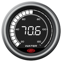 SAAS Water Temp Gauge 20°-120° 52mm Muscle Digital Series SG41220