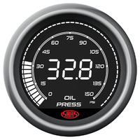 SAAS Oil Pressure Gauge 0-150 psi 52mm Muscle Digital Series SG41230