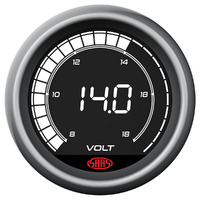 SAAS Volt Gauge 8v-18v 52mm Muscle Digital Series SG41250