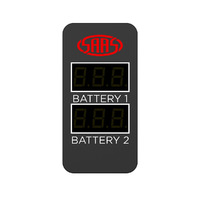 SAAS Dual Volt Digital Switch Gauge 8v-18v for Nissan 39 x 23 SG81513