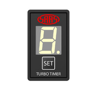 SAAS Turbo Timer Digital Switch Gauge Auto for Toyota 40 x 20 SG81801