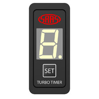 SAAS Turbo Timer Digital Switch Gauge Auto Carling 49 x 23 SG81804