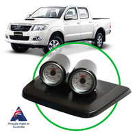 SAAS Twin Gauge Dash Pod for Toyota Hilux 2005-2015 KUN Series SGP1105
