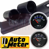 for Nissan Patrol GU Pillar Mounting Pod Auto Meter Oil Pressure & Volts Gauges