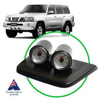 SAAS Twin Gauge Dash Pod for Nissan Patrol 1997-2004 GU-Y61 SGP4207
