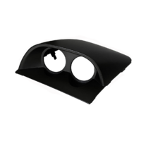 SAAS Dash Gauge Pod-For Holden Commodore VY/VZ Black 2 x 52mm SGPVYVZB