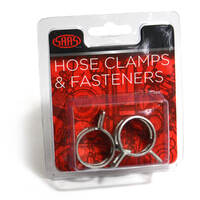 SAAS Hose Clamps Spring Size 19 these For 19mm (3/4") hose Pack of 2 SHC19