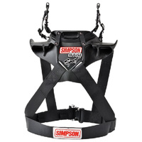 Simpson Hybrid Sport Head & Neck Restraint Medium Chest 40-44" Sliding Tethers