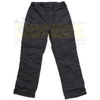 Simpson 2 Layer Driving Pants Small, Black Gabardine Nomex SFI-5 SI0402113