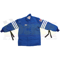 Simpson 2 Layer Driving Jacket Medium, Blue Gabardine Nomex SFI-5 SI0404214