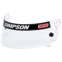 Simpson Replacement Visor - Clear Suit Simpson Shark & Vudo Helmets SI1010-17