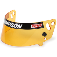 Simpson Replacement Visor - Smoke Suit Simpson Shark & Vudo Helmets SI1012-12