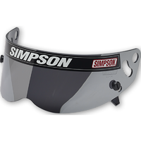 Simpson Replacement Visor Silver Simpson X Bandit Diamondback Skull & RX Helmets