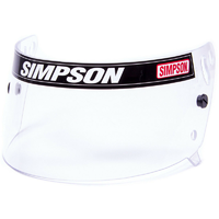 Simpson Replacement Visor Clear Simpson SW Voyager & Voyager Evolution Helmets