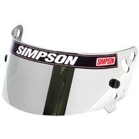 Simpson Replacement Visor Silver Simpson SW Voyager & Voyager Evolution Helmets
