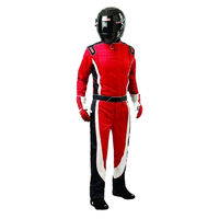 Simpson Crossover Multi-Layer Suit Large, Red- White- Black, SFI-5 SI1903321