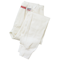 Simpson 7oz Nomex Soft Knit Pants Large Full Length White Pants FIA Approved