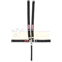 Simpson 5 Point Harness Black 55" Latch & Link Pull Down Wrap Around Bar Mount