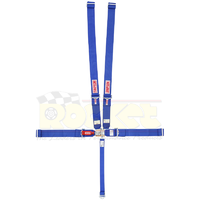 Simpson 5 Point Harness Blue 55" Latch & Link Pull Down Wrap Around Bar Mount