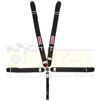 Simpson 5 Point Harness Black 62" Camlock, Pull Up, Bolt In SI29104BK