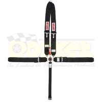 Simpson V Mount Harness Black 55" Camlock Pull Down Roll Bar V Harness Bolt In