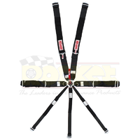 Simpson Drag Racing 7 Point Harness Black Camlock Pull Down Bolt In Funny Car
