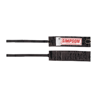 Simpson Arm Restraint Black, Individual Strap Mount, Sold As Pairs SI36000BK