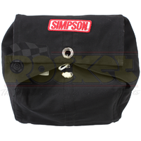Simpson Replacement Black Nomex Chute Pack Suit 10' Sky Jacker Chute SI42084