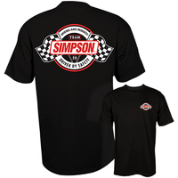 Simpson Victory Tee T-Shirt Small, Black SI44005S