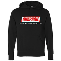 Simpson Classic Hoodie Large, Black With Red Logo SI44008L
